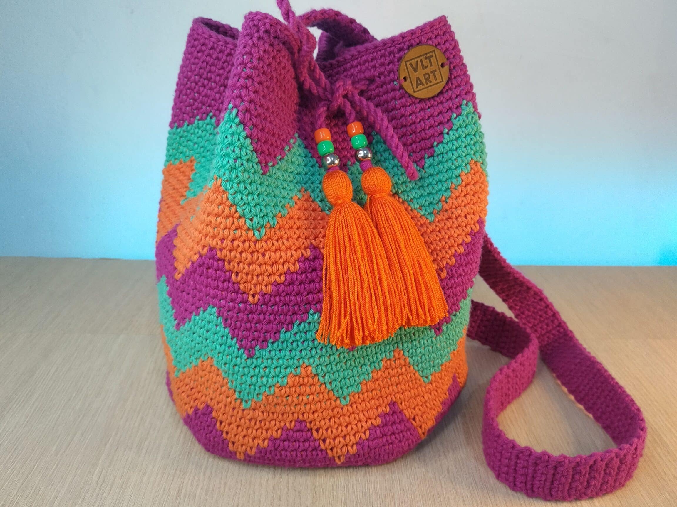 Padrão de crochê em fio de algodão para fazer uma bolsa - padrao de croche em fio de algodao para fazer uma bolsa